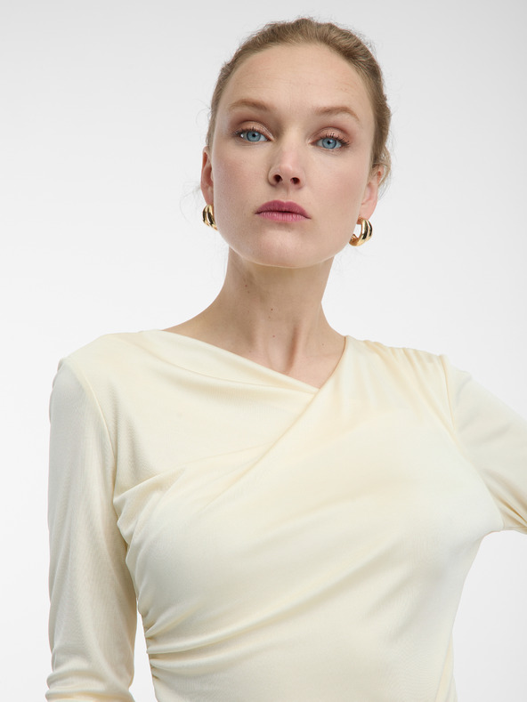 Orsay Krémová dámská halenka ORSAY