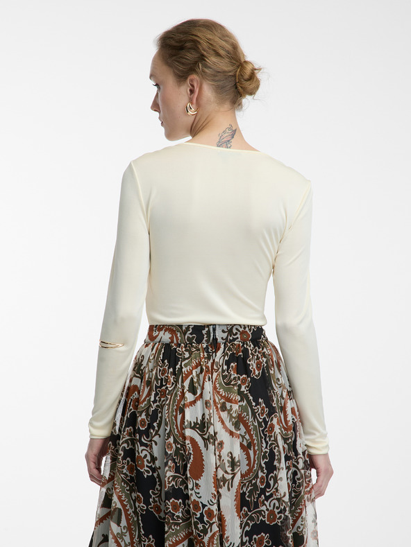 Orsay Krémová dámská halenka ORSAY