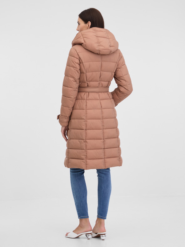 Orsay Béžový dámský prošívaný kabát ORSAY