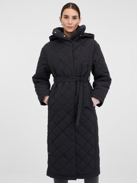 Orsay Černý dámský prošívaný kabát ORSAY