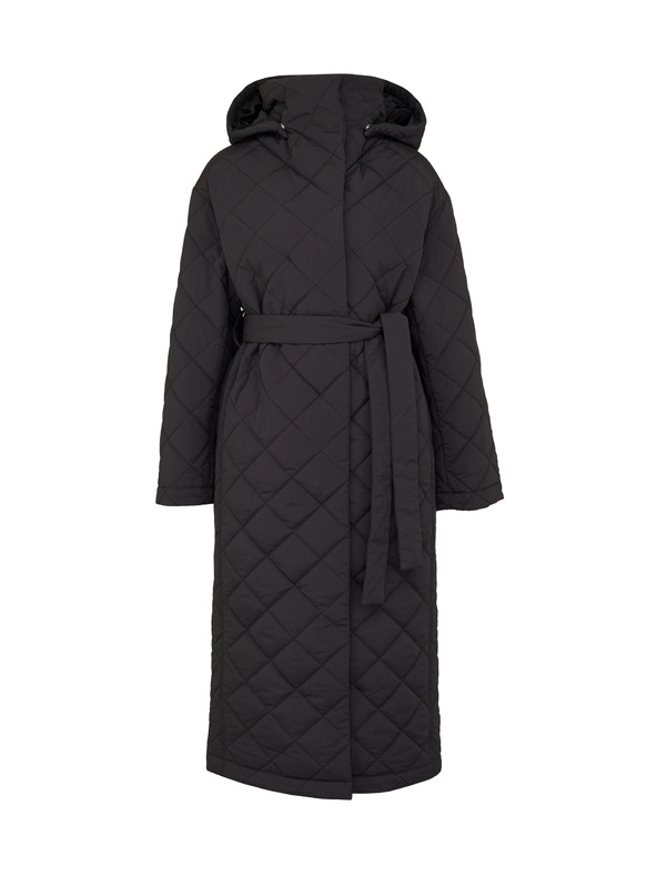 Orsay Černý dámský prošívaný kabát ORSAY