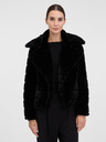 Orsay Černý dámský krátký kožíšek ORSAY