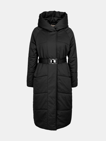 Orsay Černý dámský prošívaný kabát ORSAY