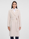 Orsay Krémový dámský kabát ORSAY