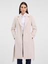 Orsay Krémový dámský kabát ORSAY