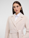 Orsay Krémový dámský kabát ORSAY