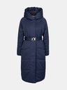 Orsay Tmavě modrý dámský prošívaný kabát ORSAY