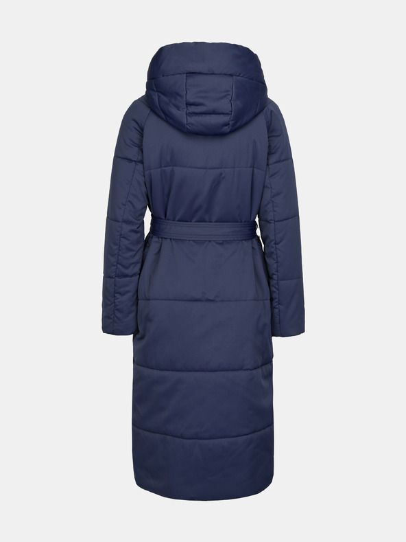 Orsay Tmavě modrý dámský prošívaný kabát ORSAY
