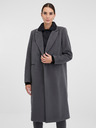 Orsay Šedý dámský kabát ORSAY