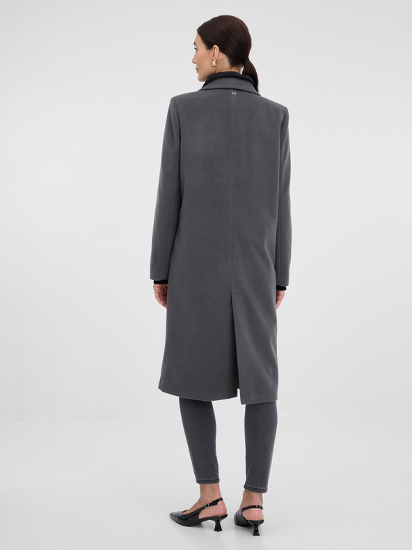 Orsay Šedý dámský kabát ORSAY