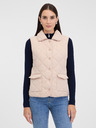 Orsay Krémová dámská vesta ORSAY