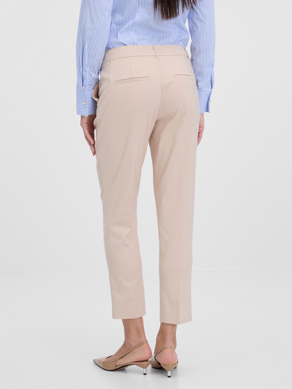 Orsay Krémové dámské kalhoty ORSAY