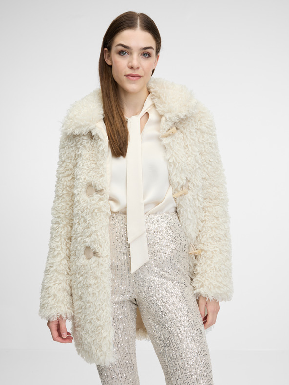 Orsay Krémové dámské legíny ORSAY