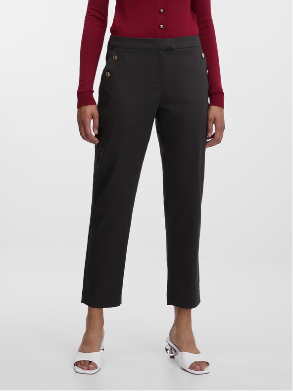 Orsay Černé dámské kalhoty ORSAY