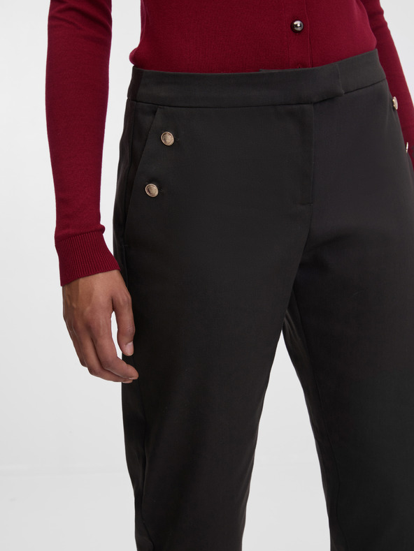 Orsay Černé dámské kalhoty ORSAY