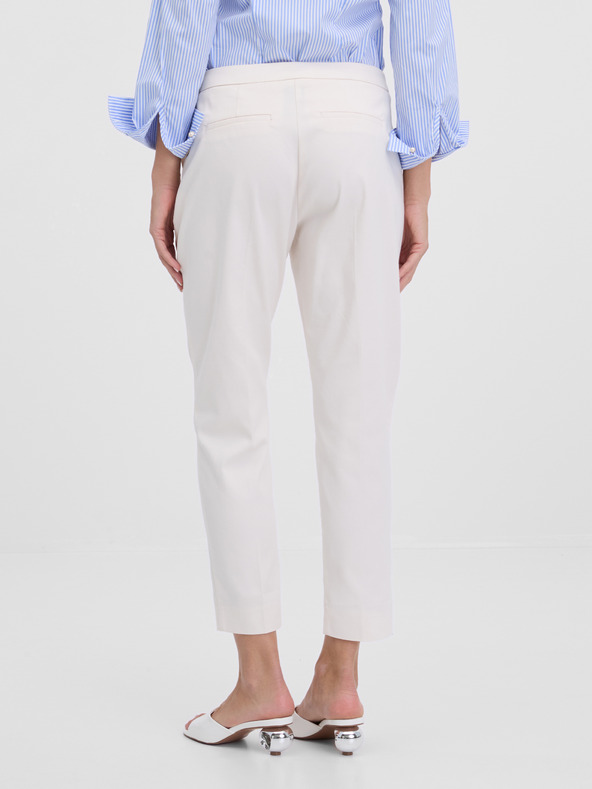 Orsay Krémové dámské kalhoty ORSAY