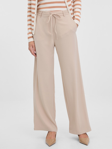 Orsay Krémové dámské kalhoty ORSAY