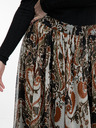 Orsay Hnědá dámská vzorovaná midi sukně ORSAY