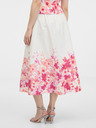 Orsay Růžová dámská květovaná sukně ORSAY