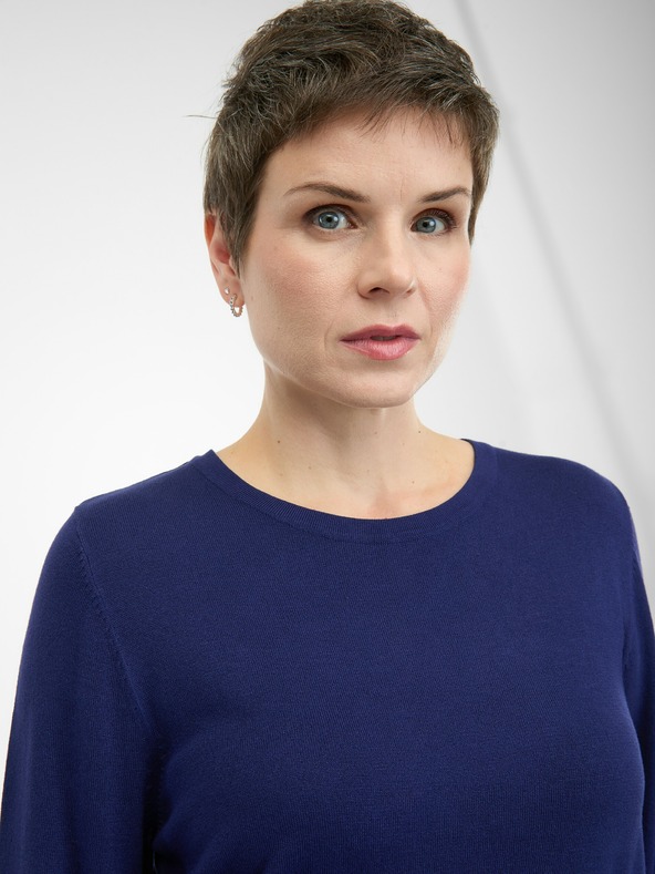 Orsay Tmavě modrý dámský svetr ORSAY