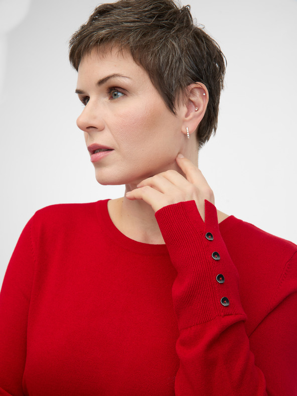 Orsay Červený dámský svetr ORSAY