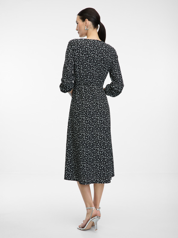 Orsay Černá dámská midi šaty ORSAY