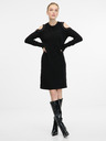 Orsay Černé dámské svetrové šaty ORSAY