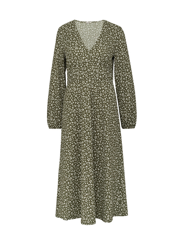 Orsay Zelené dámské midi šaty ORSAY