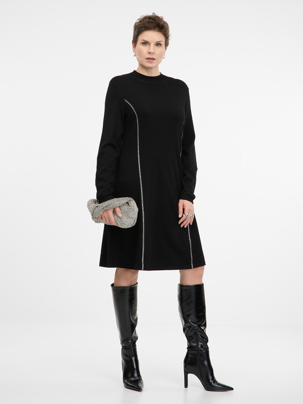 Orsay Černé dámské šaty ORSAY