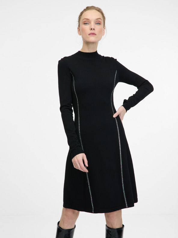 Orsay Černé dámské šaty ORSAY