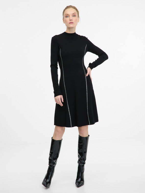 Orsay Černé dámské šaty ORSAY