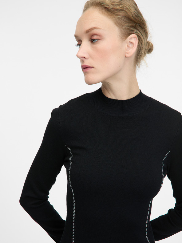 Orsay Černé dámské šaty ORSAY