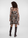Orsay Hnědé dámské vzorované šaty ORSAY