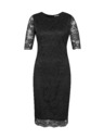 Orsay Černé dámské šaty ke kolenům ORSAY