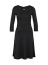 Orsay Černé dámské šaty ke kolenům ORSAY
