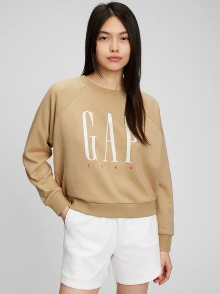 GAP Mikina Vintage Soft logo GAP