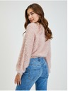 Orsay Růžový dámský svetr s balonovými rukávy ORSAY
