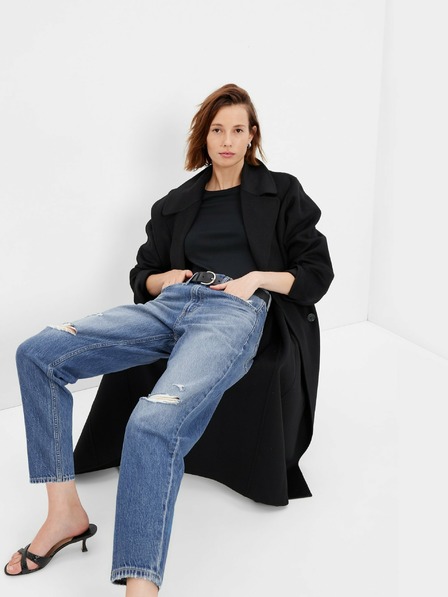 GAP Džíny barrel High Rise Barrel GAP