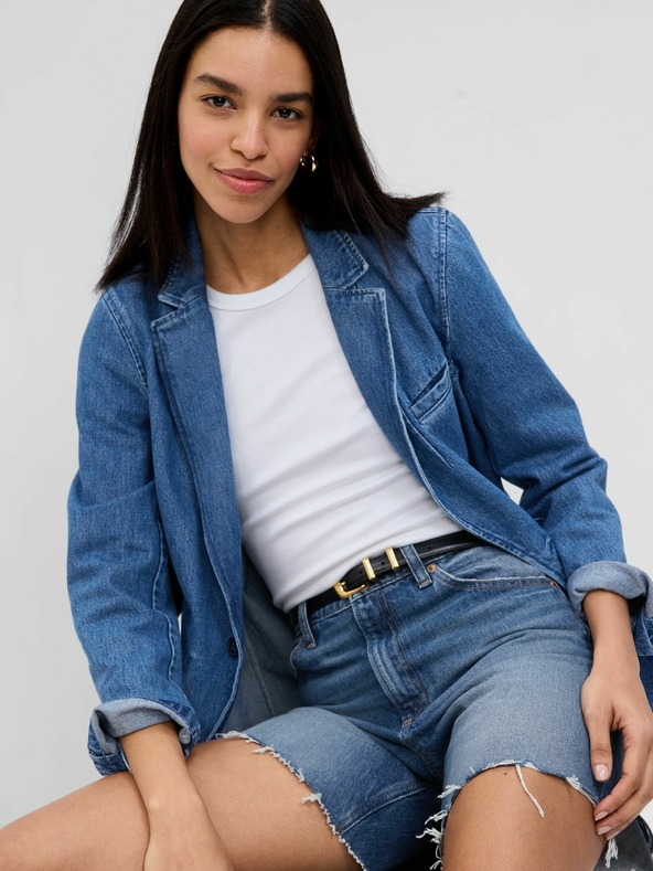 GAP Džínové kraťasy high rise GAP