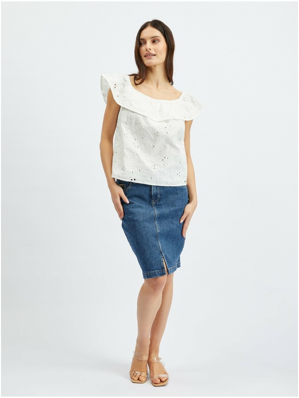 Orsay Bílá dámská halenka ORSAY