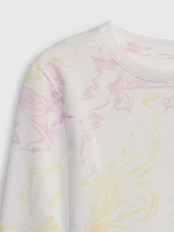 GAP Baby batikovaná mikina GAP