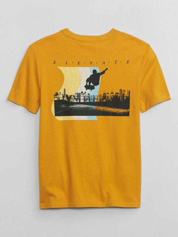 GAP Dětské tričko s potiskem Gap