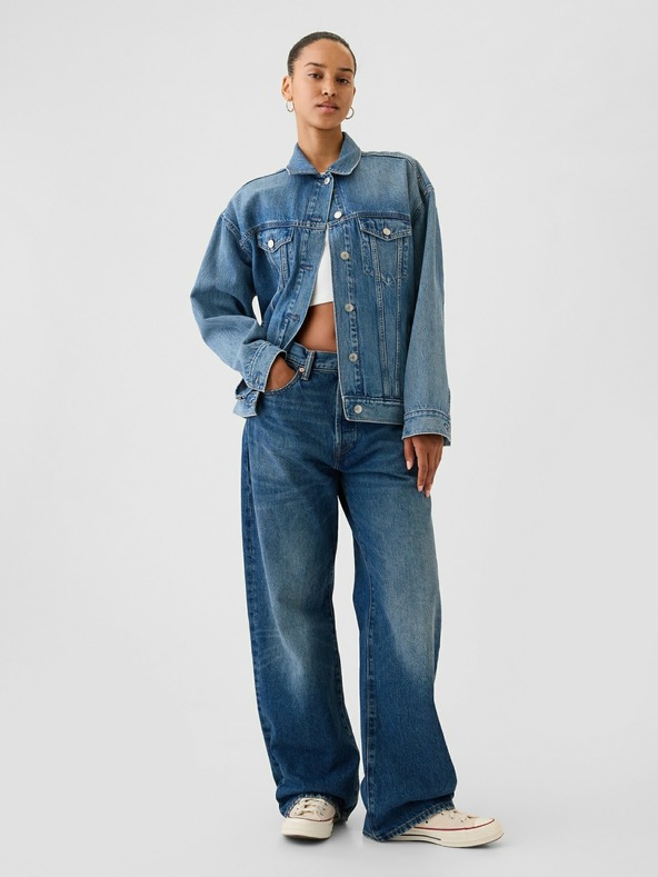 GAP Džíny 90s Loose Organic Unisex GAP