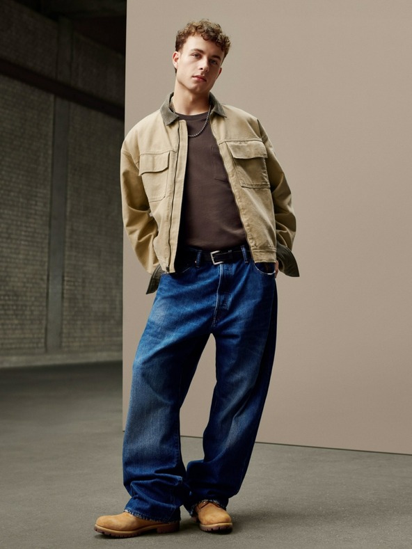 GAP Džíny 90s Loose Organic Unisex GAP