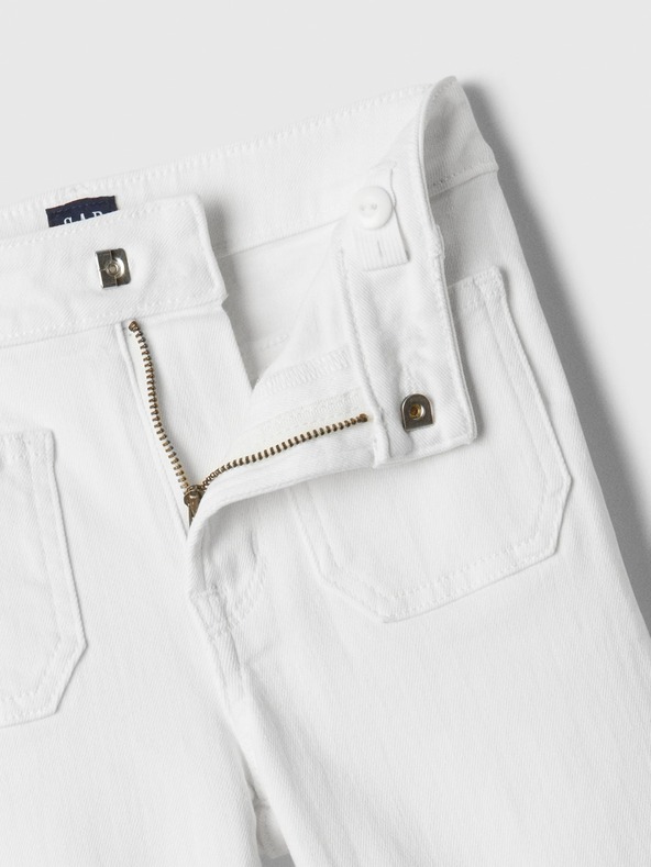 GAP Dětské džíny '70s Flare high rise GAP