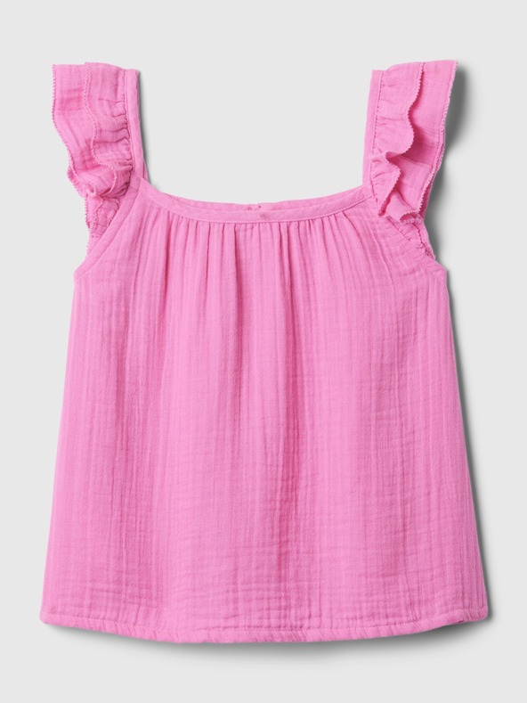 GAP Dětský mušelínový top GAP