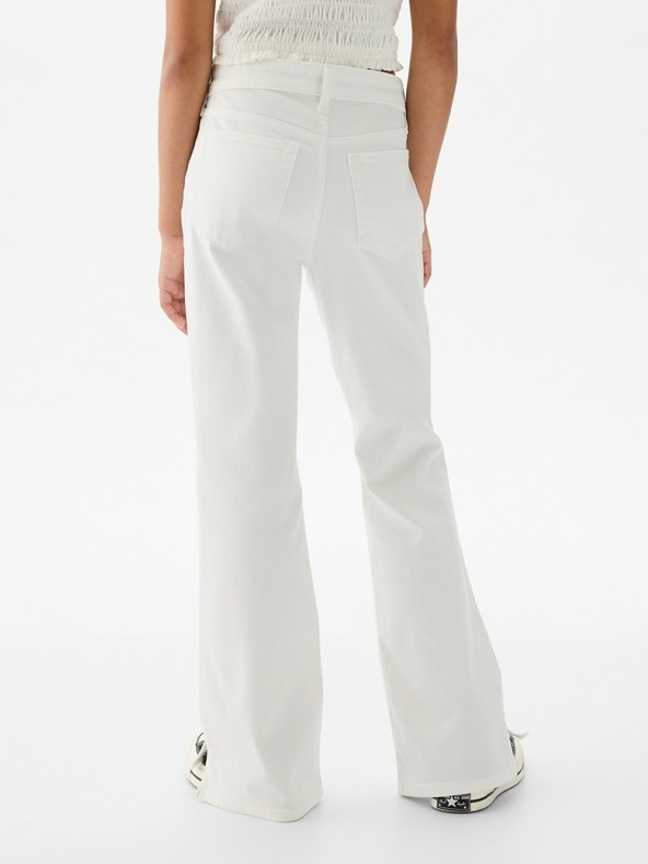 GAP Dětské džíny flare high rise GAP