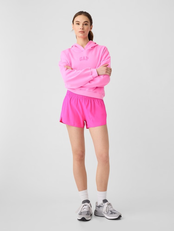 GAP Sportovní běžecké kraťasy GapFit 3" Mid Rise Runaround GAP