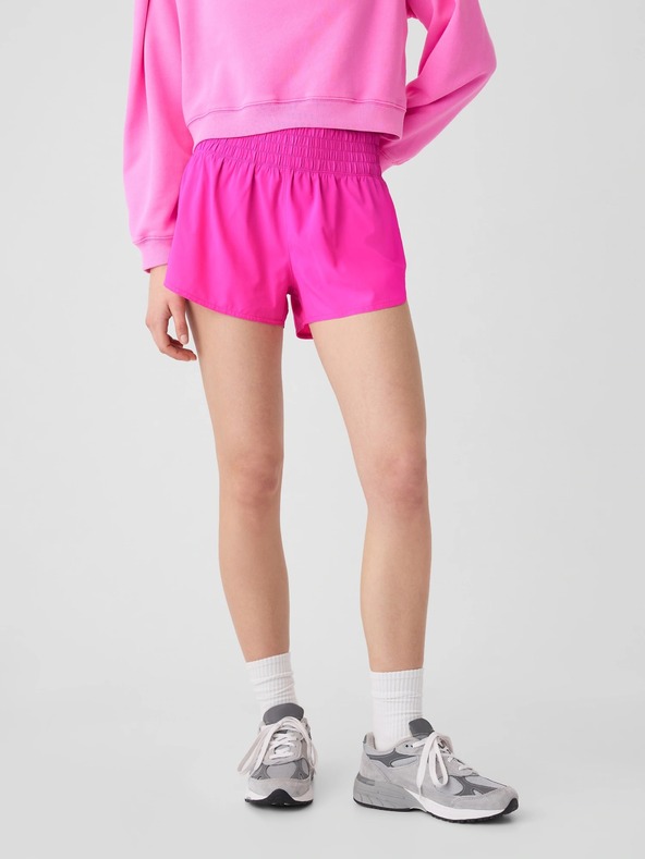 GAP Sportovní běžecké kraťasy GapFit 3" Mid Rise Runaround GAP