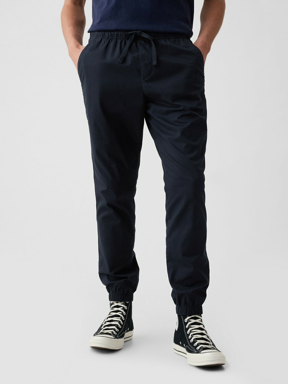 GAP Kalhoty slim canvas joggers GapFlex GAP